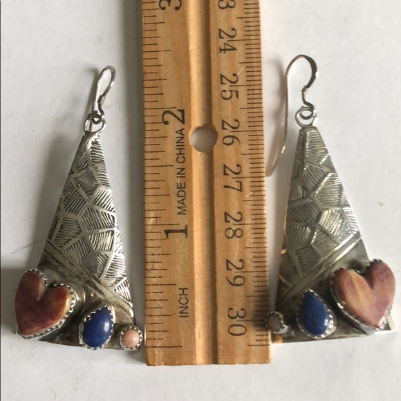 Vintage Southwestern Earrings - Picture 4 of 5